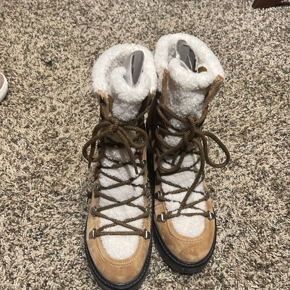 VACINTA HEELED COMBAT BOOTIE - Picture 6 of 11